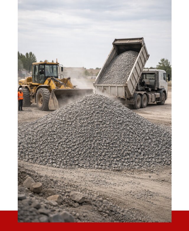 Купить щебень с доставкой в Чапаевске от 2554 руб. | ПРОНЕРУДЧпв