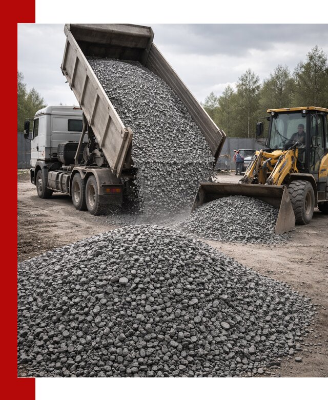 Доставка и продажа щебня гранитного в Чапаевске