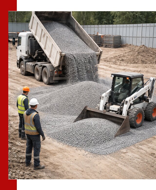 Доставка и продажа гранитного щебня фракции 0-5 в Чапаевске