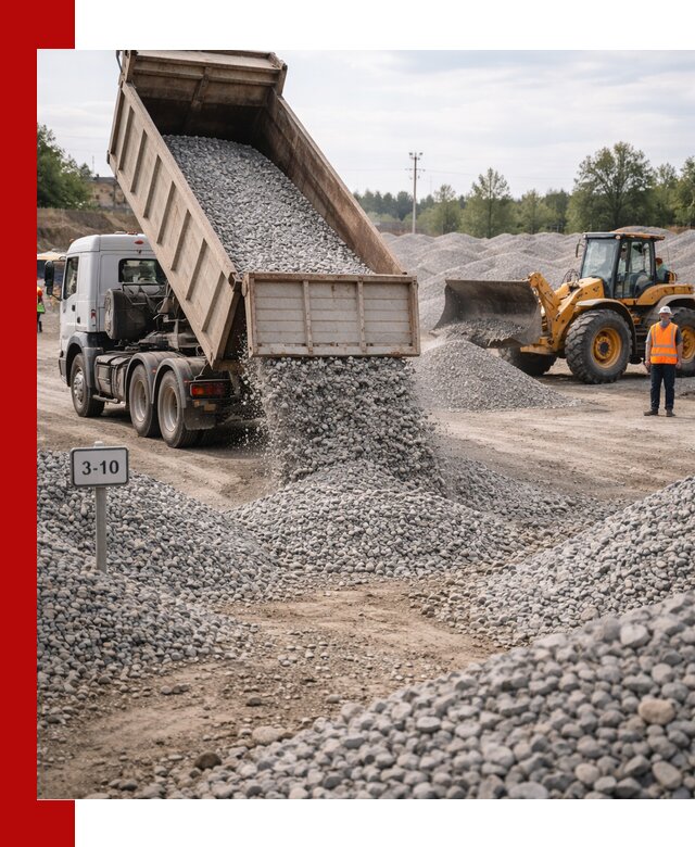 Гранитный щебень фракции 3–10: доставка и продажа в Чапаевске