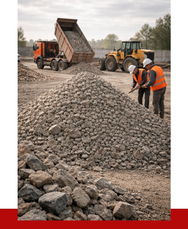 Гранитный щебень фракция 40-70 в Чапаевске от 2554 руб ПРОНЕРУДЧпв