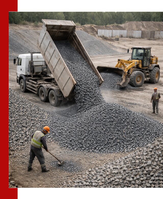 Щебень габбро-диабаз фр. 5-20 с доставкой в Чапаевске