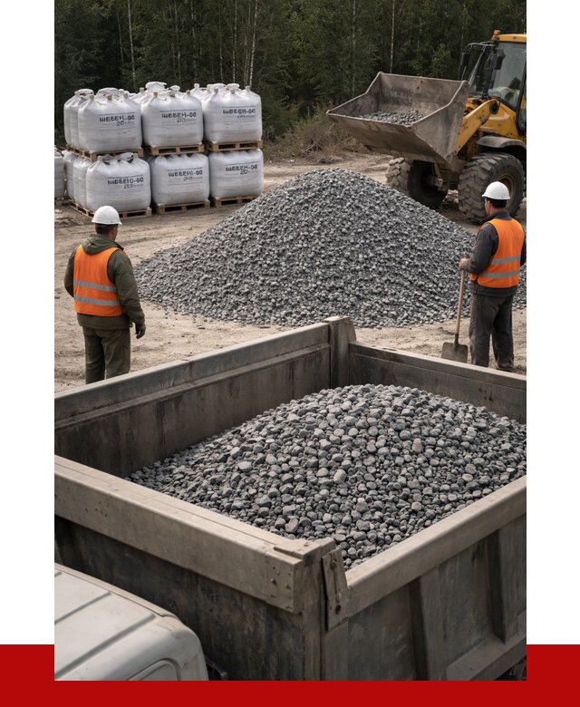 Щебень габбро диабаз 20-40 в Чапаевске от 3473 руб. | ПРОНЕРУДЧпв