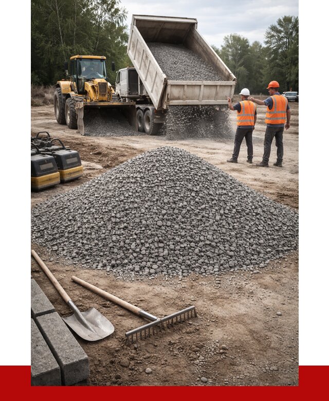 Гравийный щебень купить в Чапаевске от 2247 р. ПРОНЕРУДЧпв