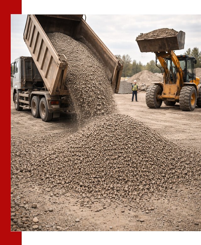 Гравийный щебень фракция 3–10 с доставкой в Чапаевске