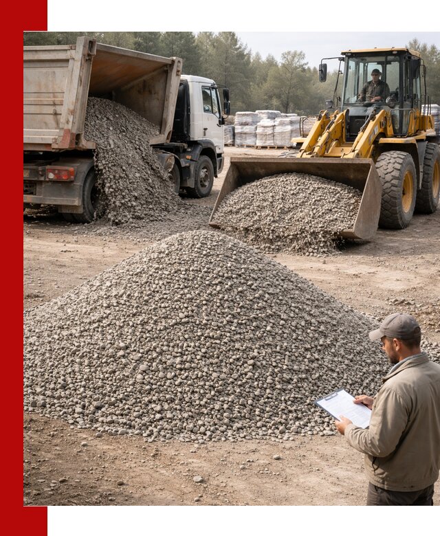 Гравийный щебень фракция 5–10 с доставкой в Чапаевске