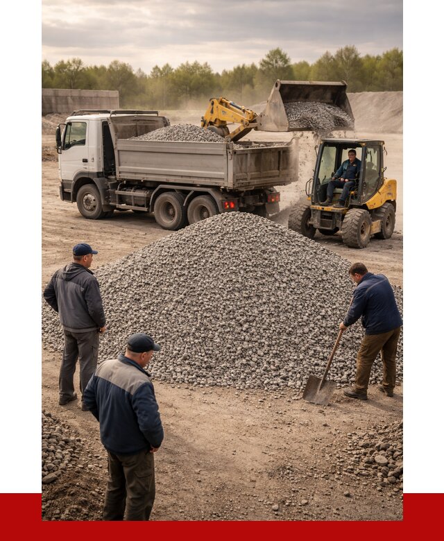 Гравийный щебень фракция 5-20 в Чапаевске от 2452 р. ПРОНЕРУДЧпв
