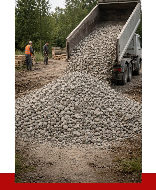 гравийный щебень фракция 70-120 в Чапаевске от 2503 р. ПРОНЕРУДЧпв