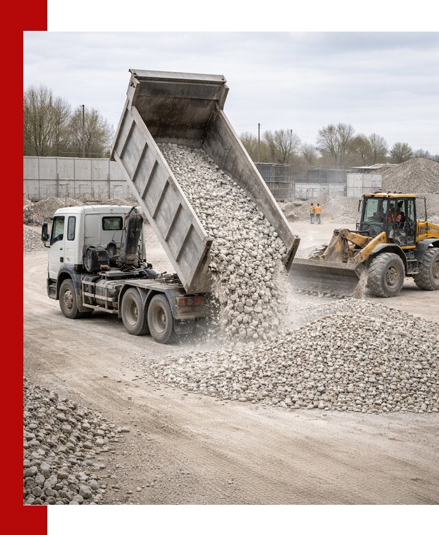 Доставка и продажа известнякового щебня в Чапаевске