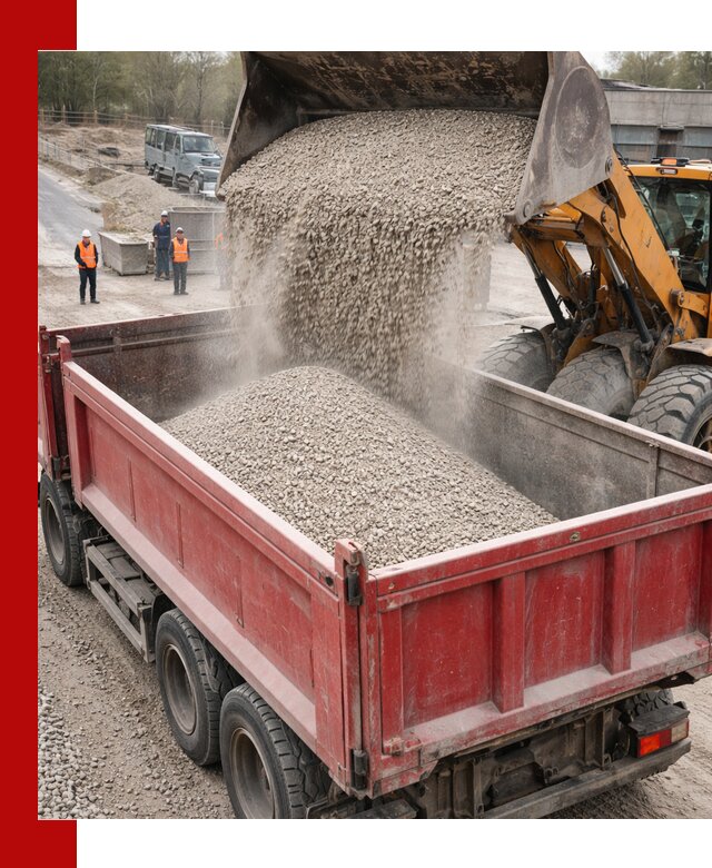 Купить известняковый щебень фракции 0-5 с доставкой в Чапаевске