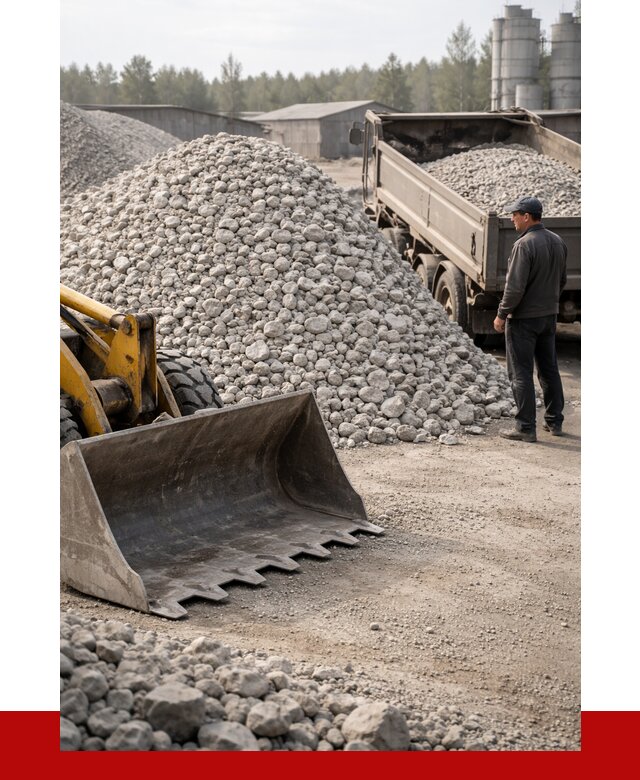 Известняковый щебень фракция 40-70 в Чапаевске от 4290 р. | ПРОНЕРУДЧпв