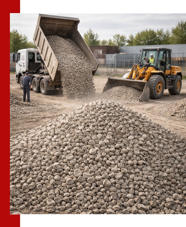 Доломитовый щебень фракции 20–41 с доставкой в Чапаевске