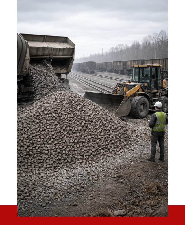 Купить железнодорожный щебень в Чапаевске от 2860 р. | ПРОНЕРУДЧпв