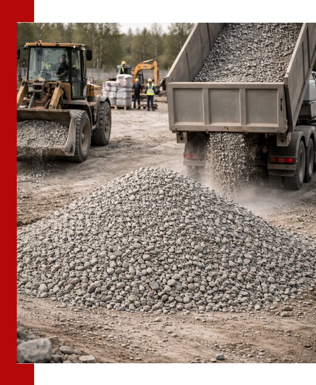 Вторичный щебень фракции 5-20 в Чапаевске — доставка и продажа крупнотоннажно