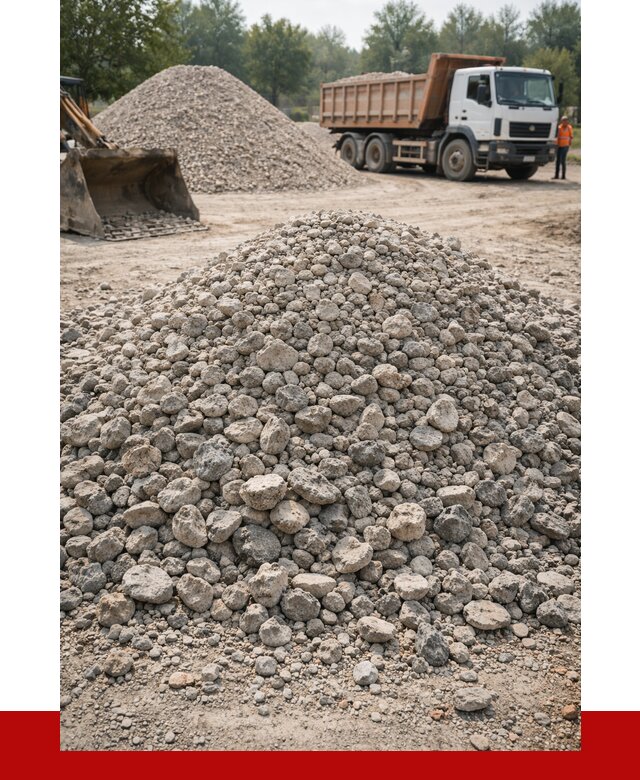 Вторичный щебень фракция 20-40 в Чапаевске от 2247 р ПРОНЕРУДЧпв