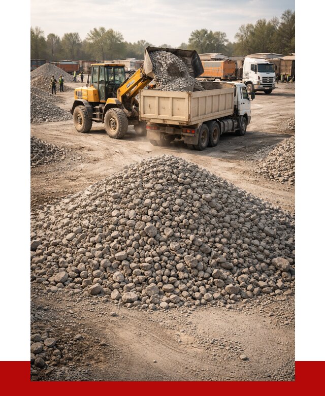 Вторичный щебень фракция 40-70 в Чапаевске от 1777 р, ПРОНЕРУДЧпв