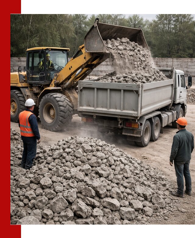 Вторичный щебень фракция 70–150 в Чапаевске с доставкой