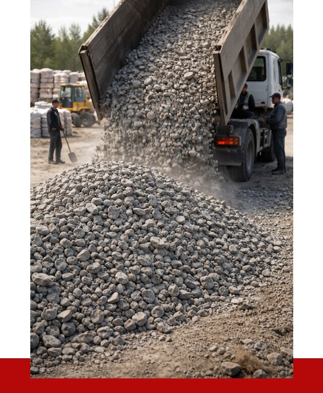 Бетонный щебень фракция 40-70 в Чапаевске от 1839 р. ПРОНЕРУДЧпв