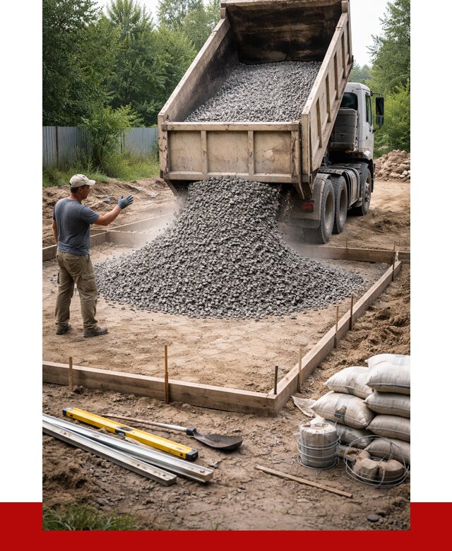 Купить щебень для фундамента в Чапаевске от 4597 р. | ПРОНЕРУДЧпв