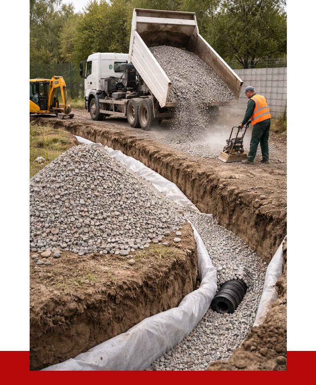 Щебень для дренажа в Чапаевске от 1890 р., ПРОНЕРУДЧпв доставка