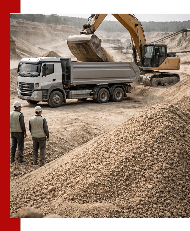 Карьерный крупнозернистый песок с доставкой в Чапаевске