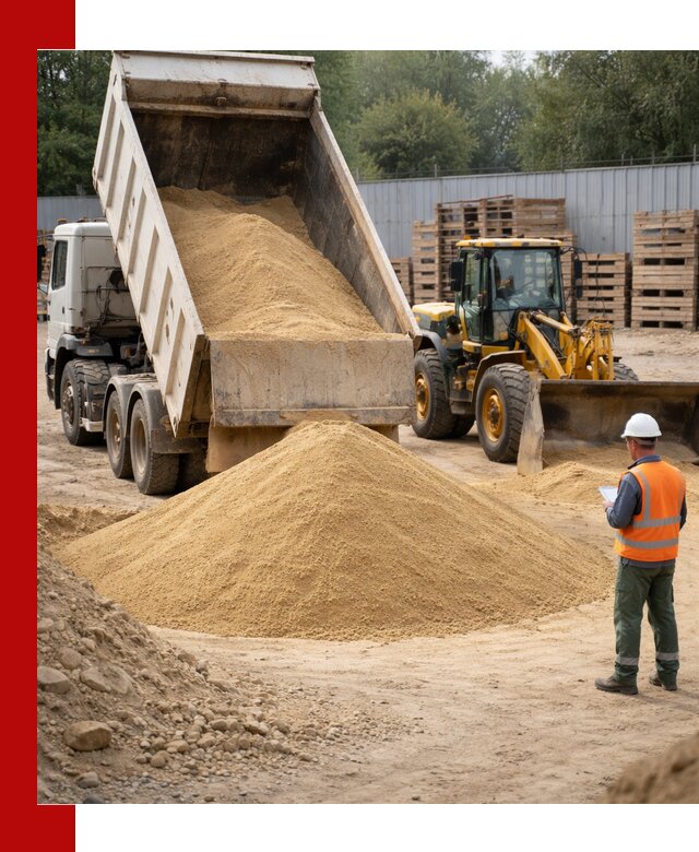 Доставка карьерного мелкозернистого песка в Чапаевске