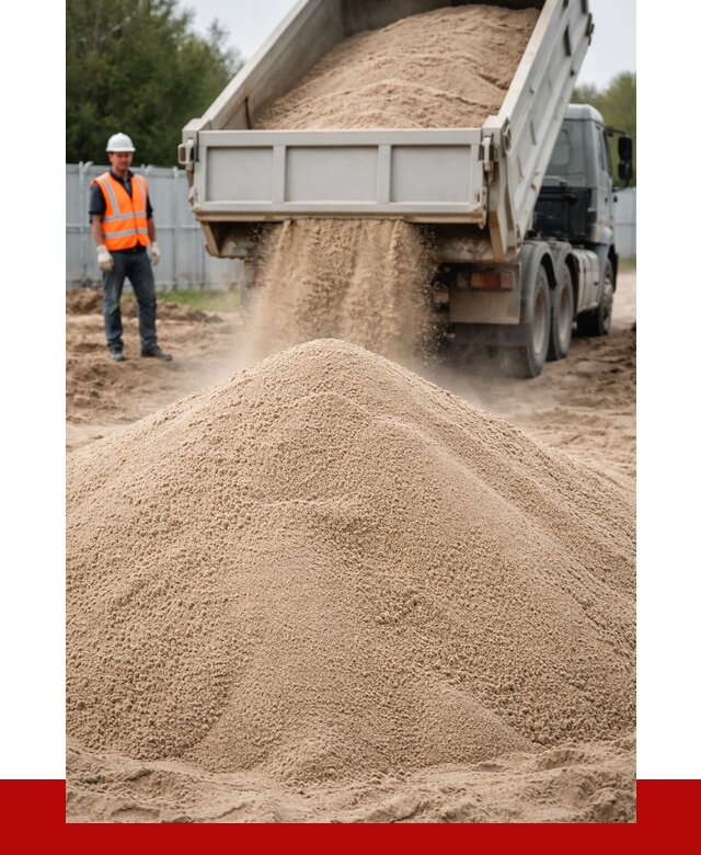 Купить сеяный песок с доставкой в Чапаевске от 2247 р ПРОНЕРУДЧпв