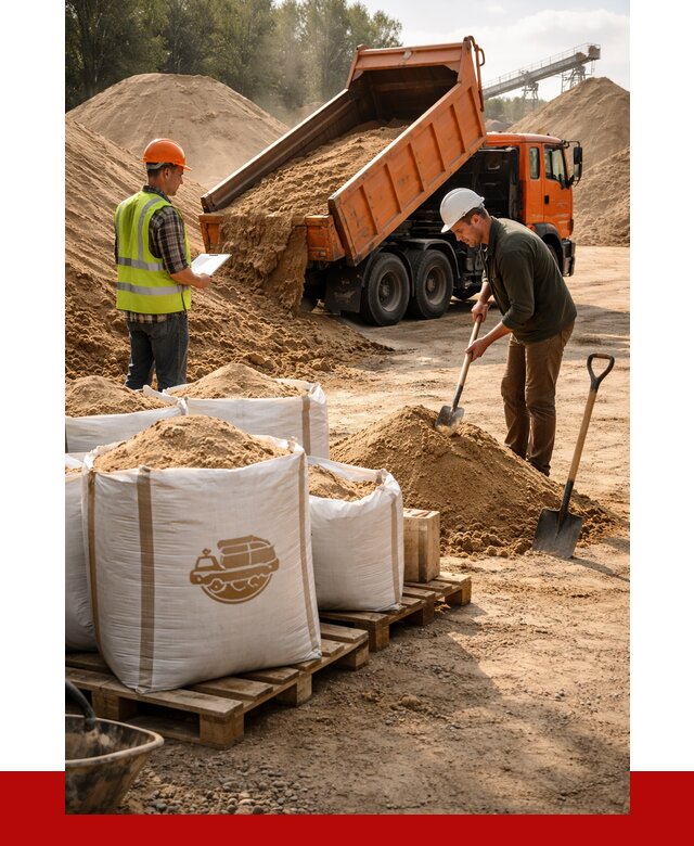 Строительный песок в Чапаевске от 2247 р. с доставкой, ПРОНЕРУДЧпв