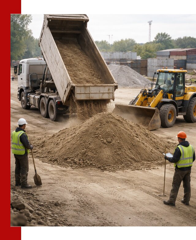 Доставка и продажа пескогрунта оптом и в розницу в Чапаевске