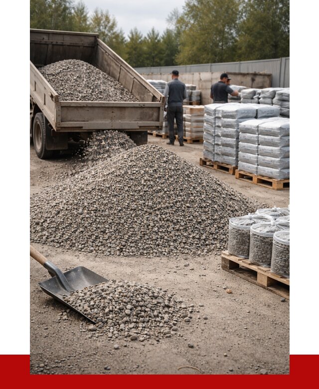 Гравий фракция 5-20 в Чапаевске купить от 2349 р. ПРОНЕРУДЧпв