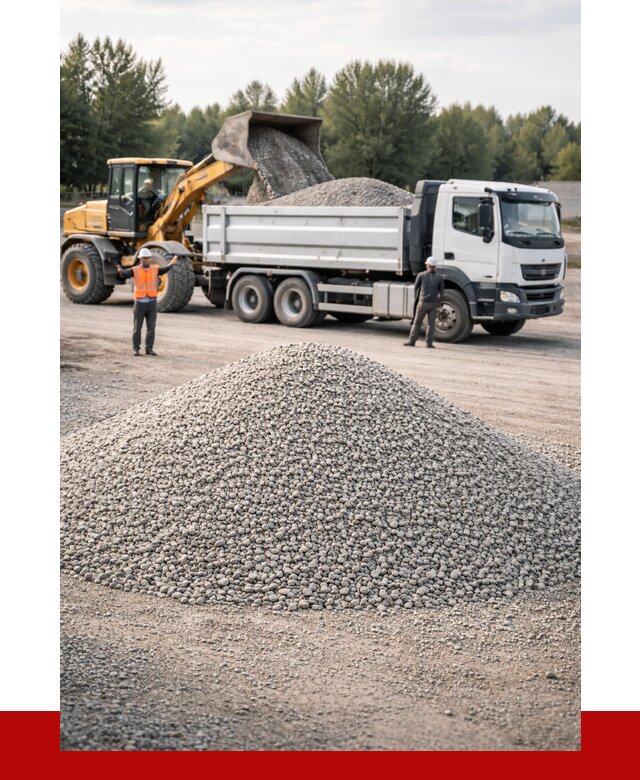 Купить мытый гравий в Чапаевске от 3575 р, доставка ПРОНЕРУДЧпв