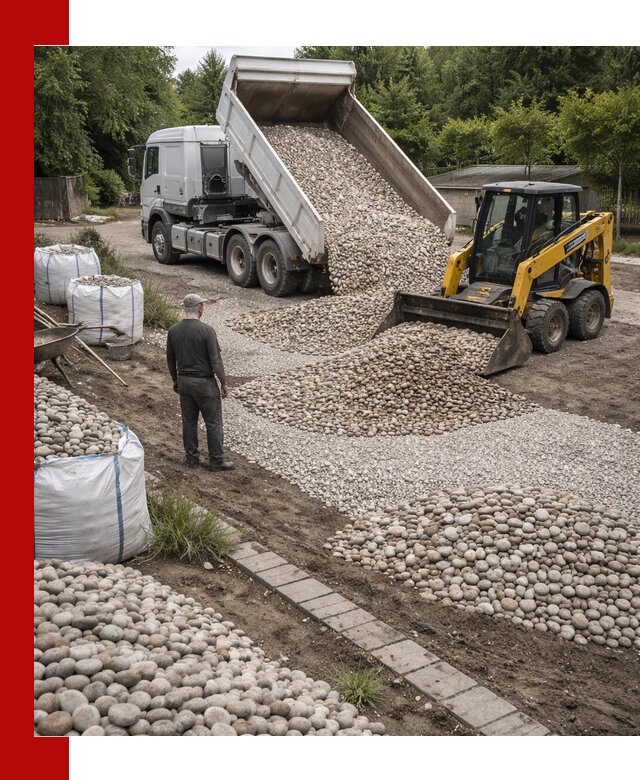 Доставка морской гальки оптом и в розницу в Чапаевске