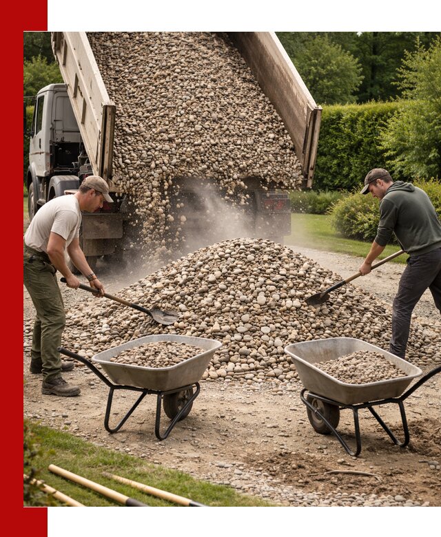 Доставка и продажа декоративной гальки в Чапаевске