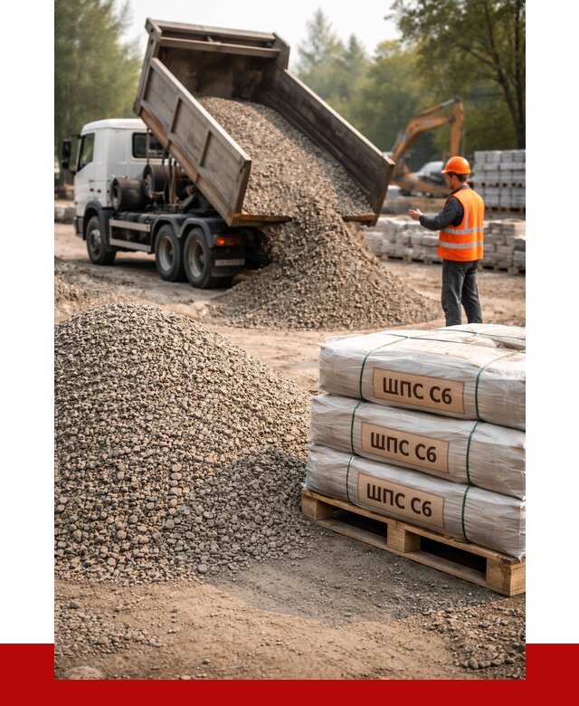 ЩПС С6 в Чапаевске с доставкой от 2247 р. за куб | ПРОНЕРУДЧпв