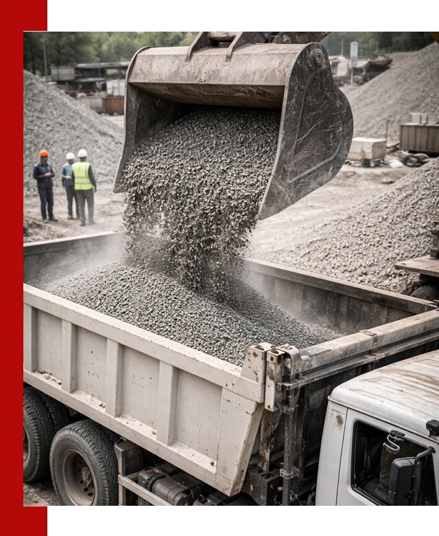 Отсев и крошка для строительства и дорожных работ в Чапаевске