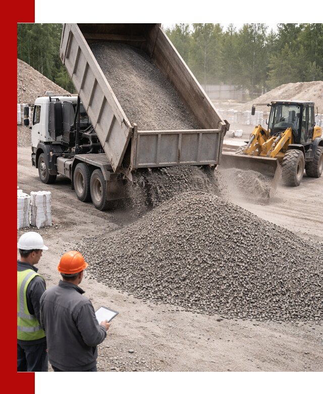 Доставка и продажа гранитного отсева 0-10 в Чапаевске