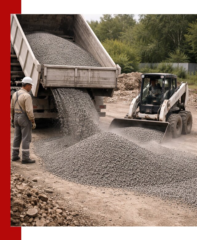 Доставка гравийного отсева 0-5 в Чапаевске оптом и в розницу