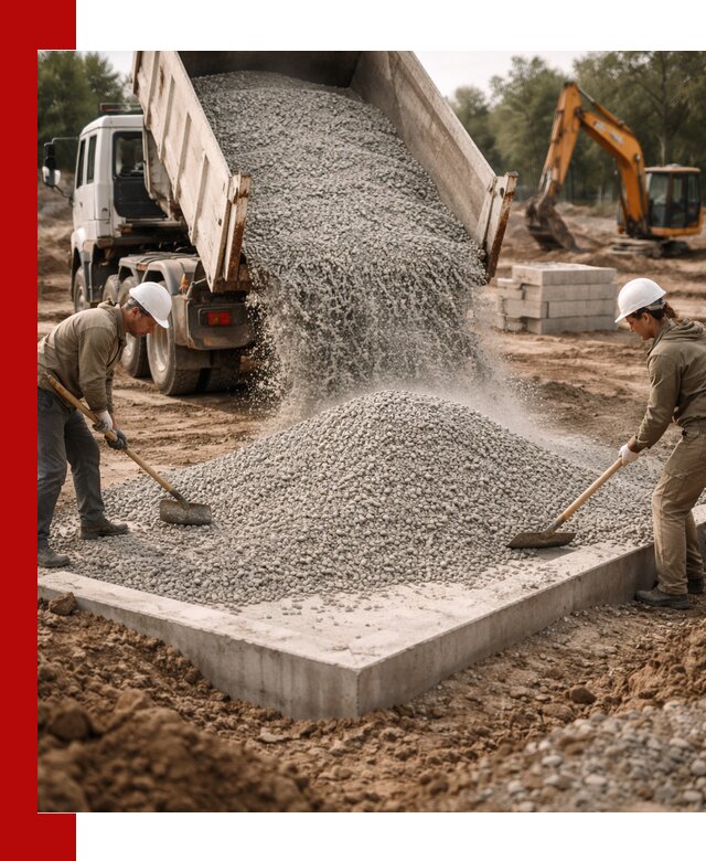 Доставка и продажа отсева для бетона в Чапаевске