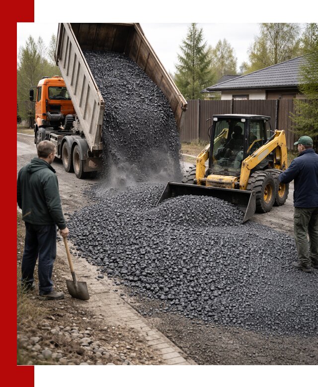 Крошка габбро с доставкой в Чапаевске для строительных работ