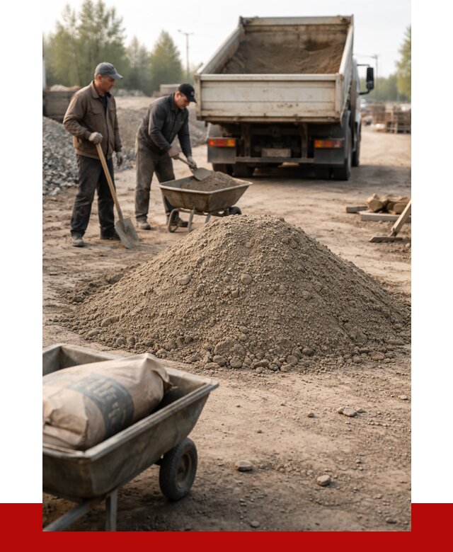 Цементно-песчаная смесь М150 в Чапаевске от 4801 р. | ПРОНЕРУДЧпв