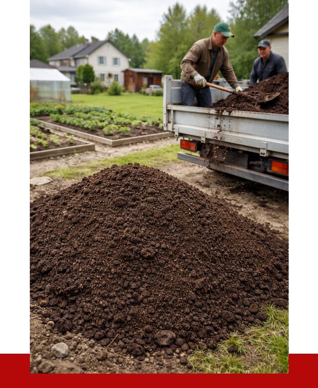 Плодородный грунт в Чапаевске с доставкой от 4290 р. | ПРОНЕРУДЧпв
