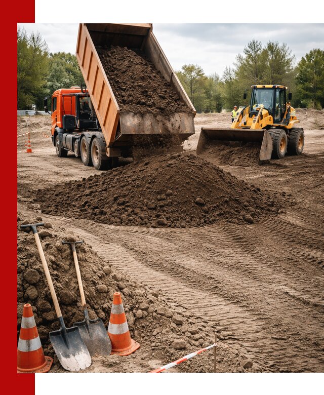 Поставка и доставка планировочного грунта в Чапаевске