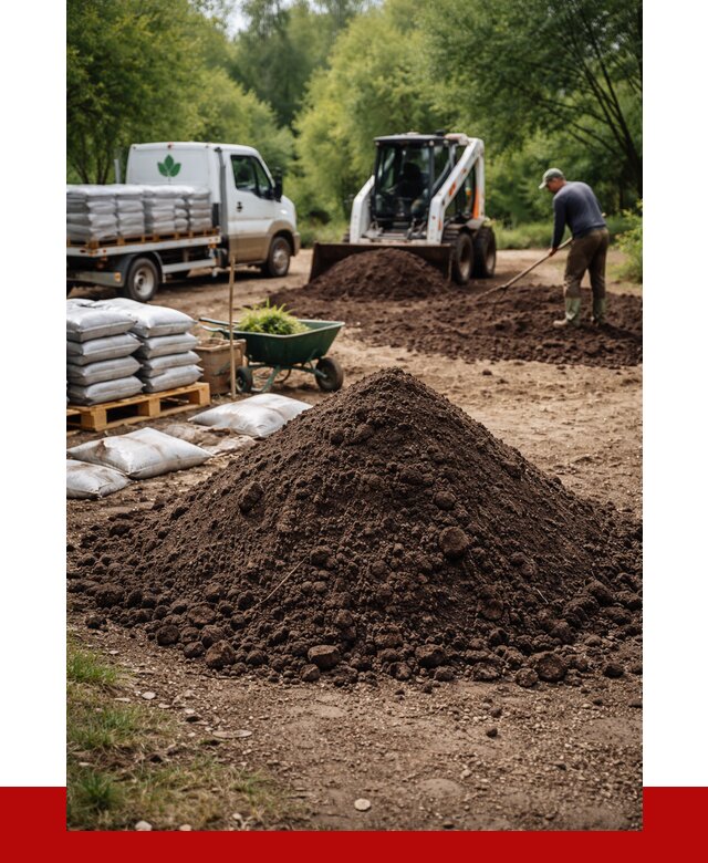 Грунт для озеленения с доставкой в Чапаевске от 1839 р. | ПРОНЕРУДЧпв