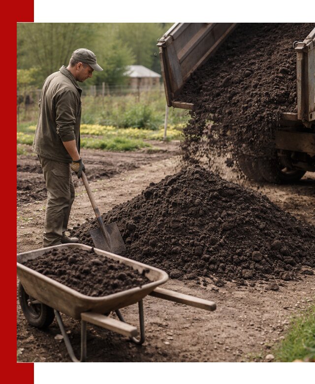 Доставка качественной земли для огорода в Чапаевске