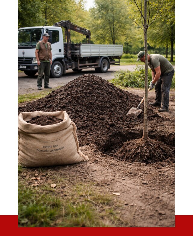 Грунт для посадки деревьев в Чапаевске от 1226 р. | ПРОНЕРУДЧпв