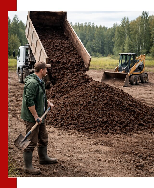 Купить верховой торф с доставкой в Чапаевске для садоводства и растений