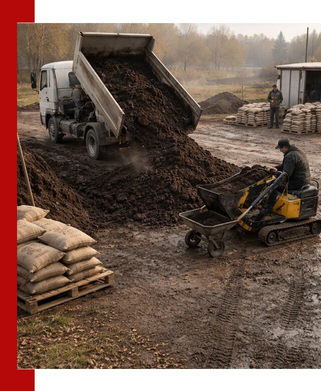 Кислый торф в доставке по выгодным ценам в Чапаевске