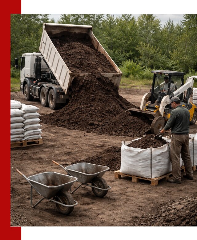 Доставка и продажа торфогрунта в Чапаевске оптом и в розницу