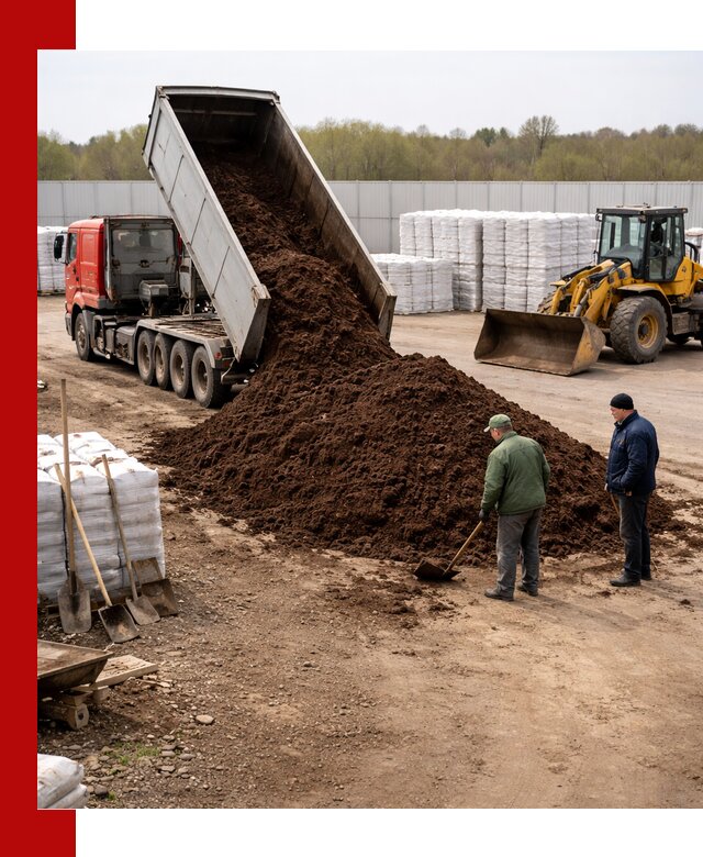 Доставка торфяных смесей оптом и в розницу в Чапаевске