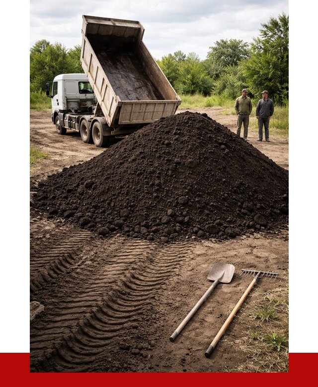 Купить чернозем навалом в Чапаевске от 1226 р. за куб | ПРОНЕРУДЧпв